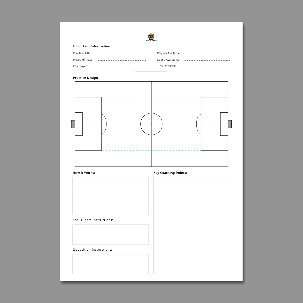 (PDF) Session Planning Templates