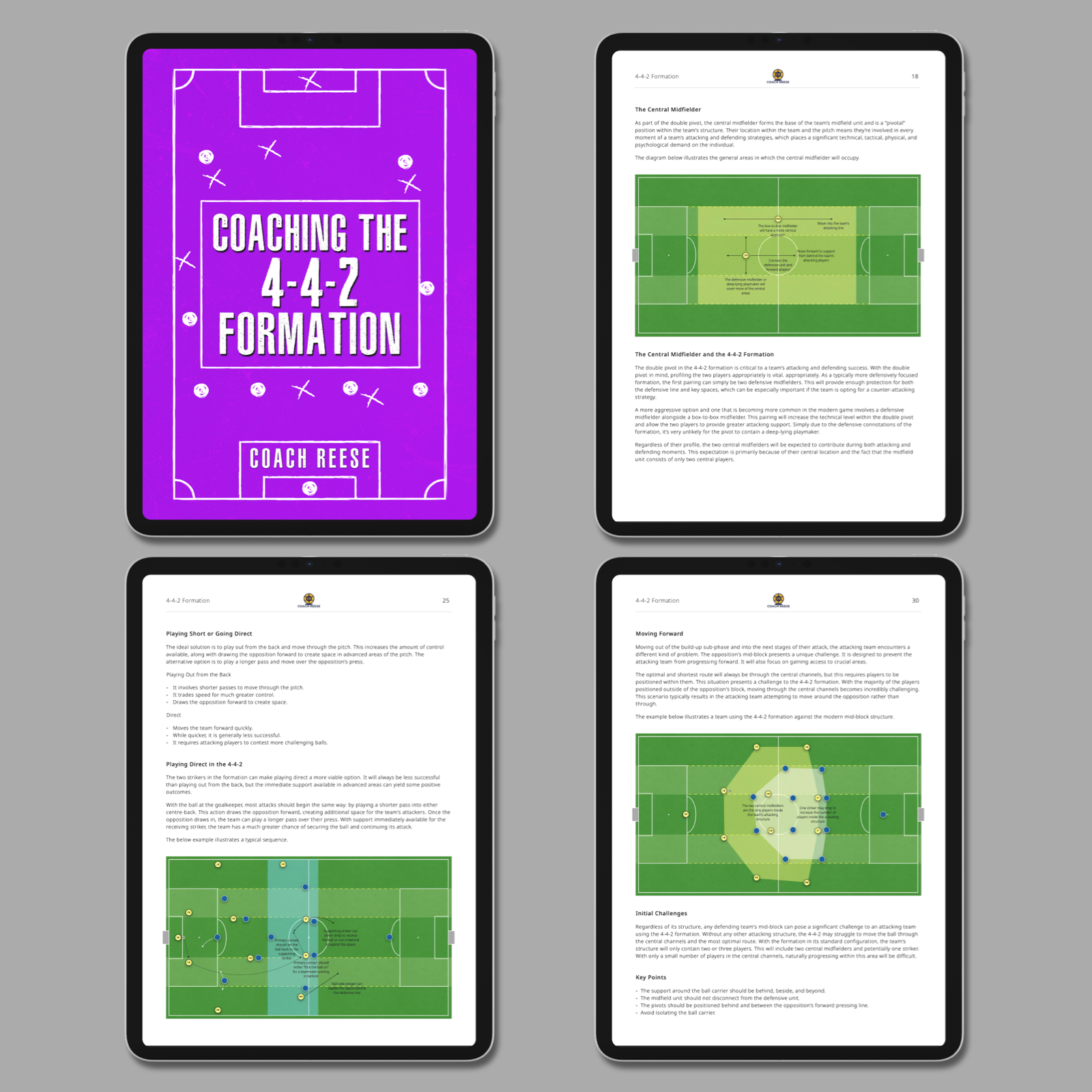 Bundle: Coaching the 4-4-2 and 3-4-2-1 Formation - Image 2