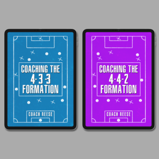 Coaching the 4-3-3 and 4-4-2 Formation Bundle