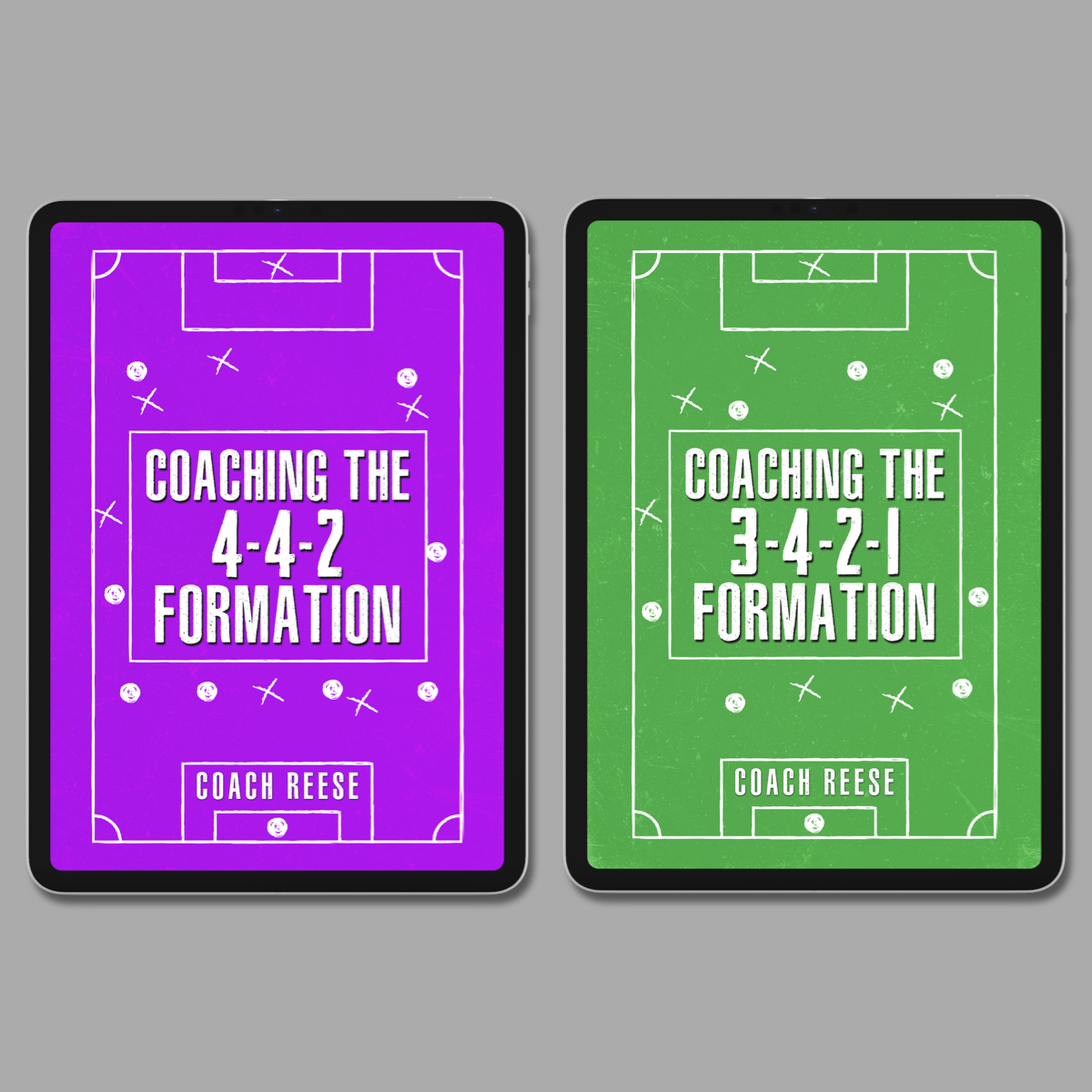 Bundle: Coaching the 4-4-2 and 3-4-2-1 Formation