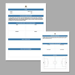 The Football Game Model Building Template