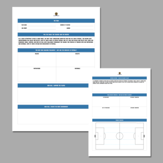 The Football Game Model Building Template
